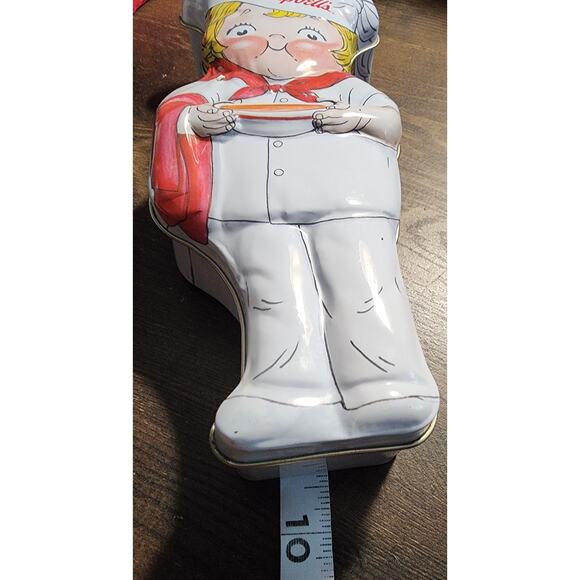 Vintage Campbell's Soup 1998 Chef Shaped Tin Box - Picture 6 of 6